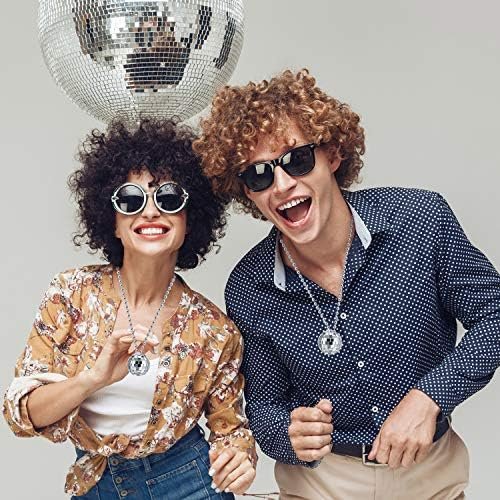 Disco-Kugel Kostüm Halskette