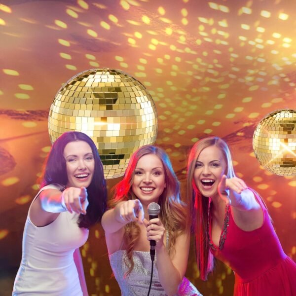 Bola de discoteca de espejos