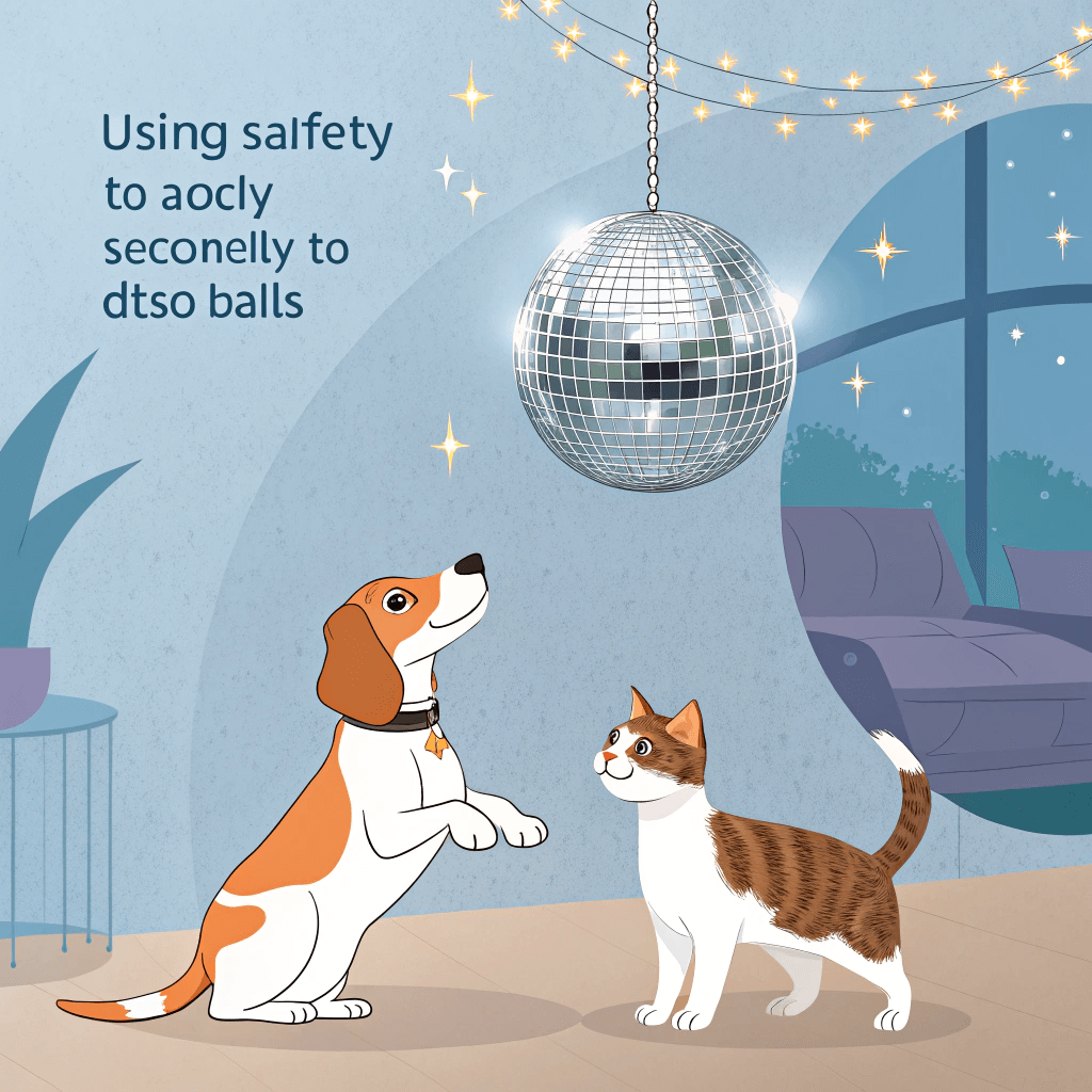 Safety of disco balls for pets