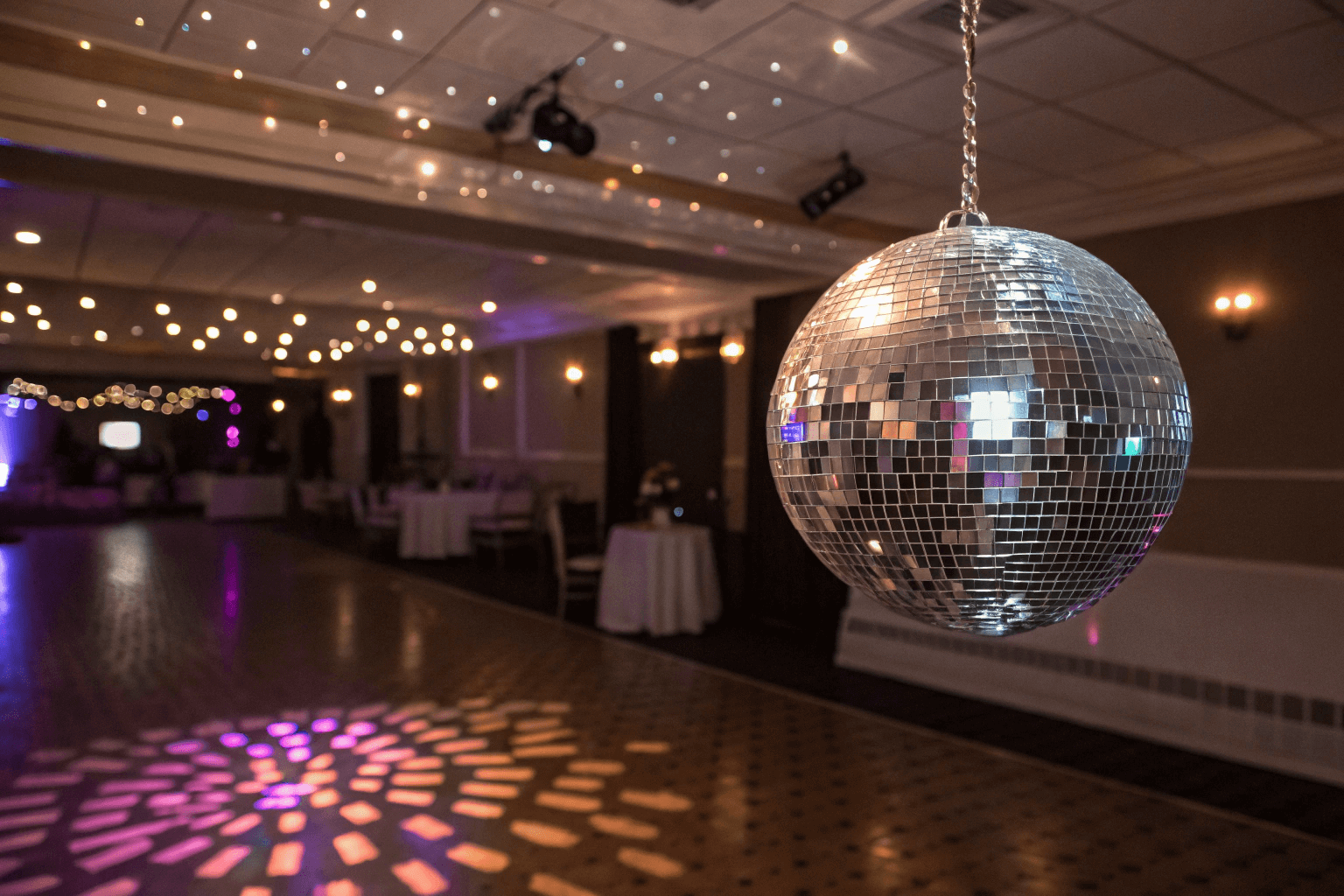 timeless disco ball appeal