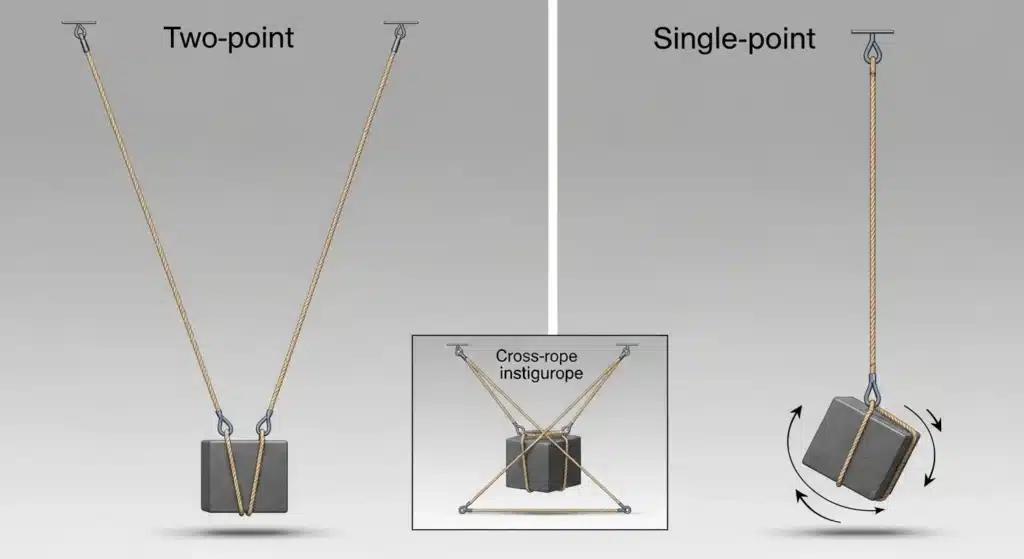 Strong Point Rope Managing Movement: Preventing Pendulum Swings in Static Rigs - Chinese ...